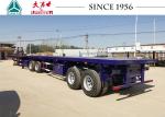 60T Payload Superlink Interlink 20ft Flatbed Semi Trailer