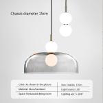 Glass Pendant Light Post-modern Pendant Lamp Bedside Living Room stairwell