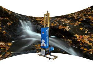 Quality 1.7m High Accuracy 3d Wall Printing Machine 2880dpi wholesale