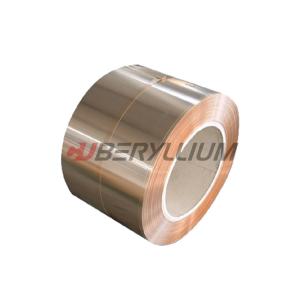 Quality 1/2Hard TD02 Tempered Alloy25 Beryllium Copper Strip For Welding Electrodes wholesale
