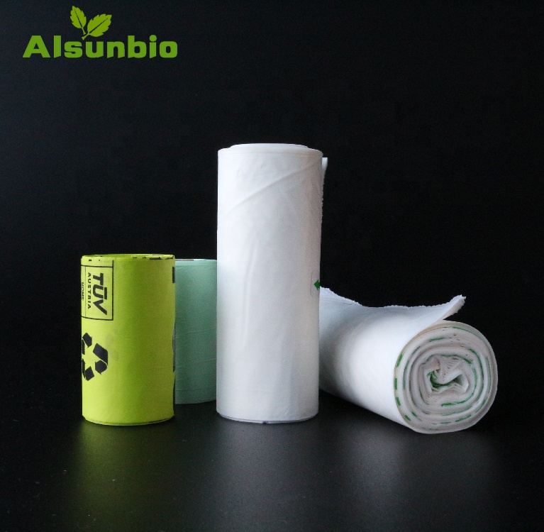 Custom Biodegradable Shopping Bag T Shirt Small Compost Bags