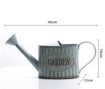 North Europe Antique Iron Flowerpot Bucket