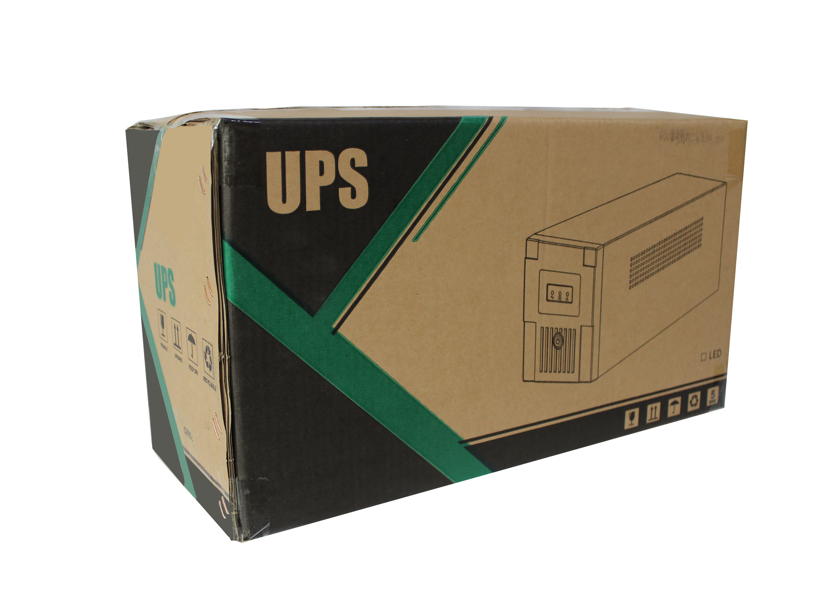 720W 1200VA Mini UPS Power Supply For House Router Computer