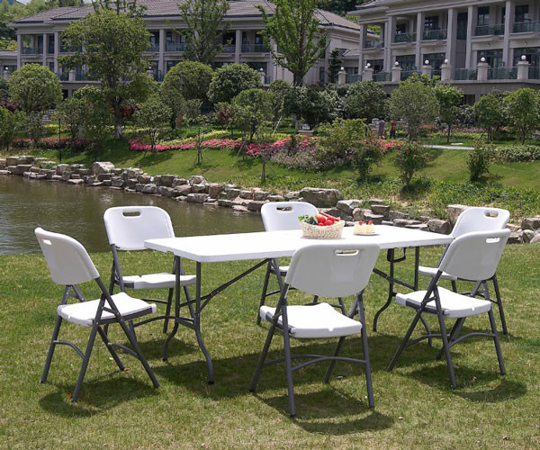 10 Ft Adjustable Height Banquette Table Restaurant Square Camp 6 X 2