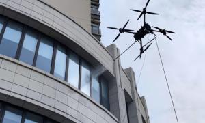 Quality MYUAV FC30X Tethered Drone for wall cleaning operation wholesale