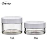 JXPACK PET Cream Jar 30ml 50ml Cosmetic Packaging Cream Jar With Lid
