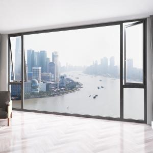 China Clear Glass Aluminum Casement Double Glazed Windows For Mobile Homes on sale