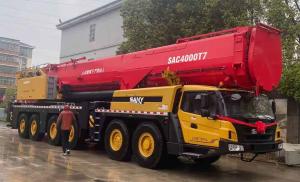Quality Sany SAC4000T7 Used Truck Crane 400T Capacity 80km/h Travel Speed wholesale