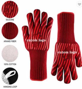Quality Customized PPE Protective Gloves Heat Resistant Grill BBQ PPE Hand Gloves wholesale