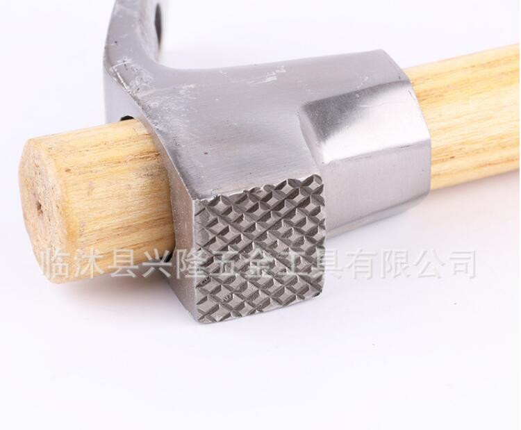 Steel Adze (HKAZ-1) with polishing surface, inverse wooden handle and good price