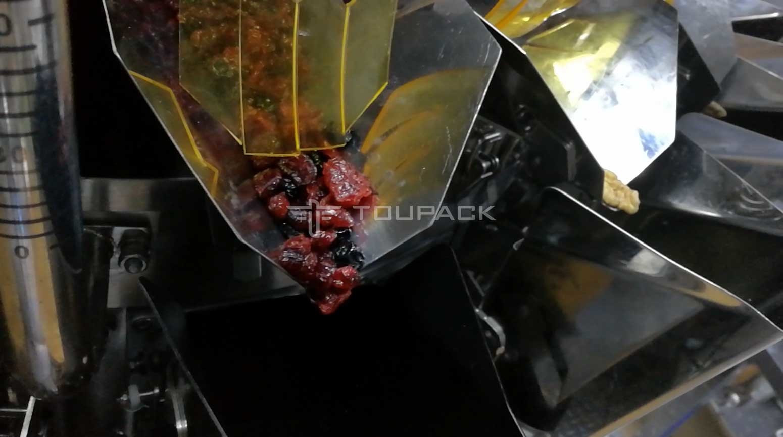 32 Head Blending Automatic Multihead Weigher Dried Fruit Raisin Filling And Packing Machine