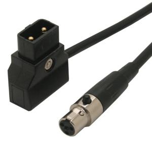 Quality 0.6M D-Tap Male to (Tinny) MINI XLR 4pin cable for VFM 5.6&quot; Monitor wholesale
