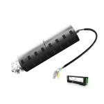 Φ76 High Torque Motor Drive Roller 48V 300W Double Sprocket Motorized Roller