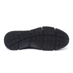 Greyish White Anti Skid Mens Leather Sneakers For Sport