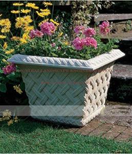 Quality Marble Stone Flowerpot European Style Flower Pot(YKFP-32) wholesale