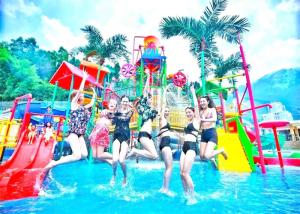 Quality Interactive Family Aqua Playground Recreational Water Play Equipment wholesale