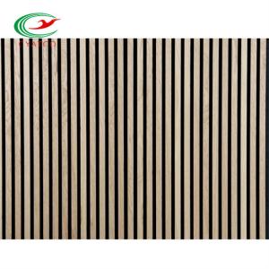 Quality Soundproof Acoustic Wood Wall Panel Heat Insulated 2400x600mm wholesale