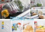 Fresh Lettuce Salad Fruits Pouches BOPP Anti Fog Leafy Vegetables Packaging Bags