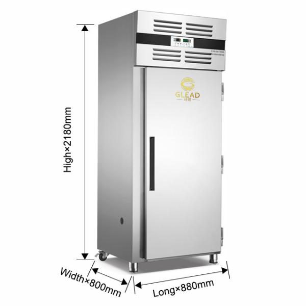 Industrial Refrigeration Equipment with Dry Cycle Wind Design for Extended Food