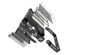 Quality 80W-250W IP65 LED Yard Flood Lights Fixtures Multipurpose wholesale