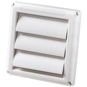 Quality Deflecto Gravity Plastic Air Vents / Louvered Dryer Vent Cover 6 Inches Brown Hood wholesale