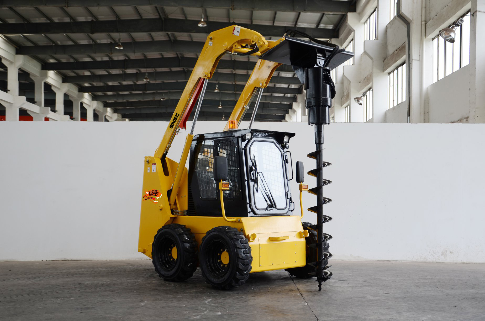 30 HP Mini Skid Steer Loader JC45 Power And Efficiency Heavy Duty Wheel Loader