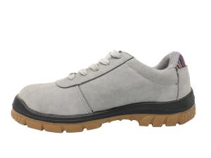 Quality Genuine Cow Leather Rubber Safety Shoes Heat Resistant With Compound Material wholesale
