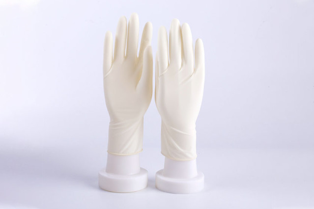 Disposable Non Hazardous Latex Surgical Gloves EO Sterilization