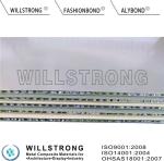 20MM Silver Honeycomb Composite Panels , Economical And Aesthetic Honeycomb