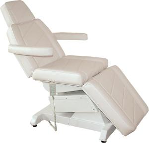 Quality Professional Pu Massage Table Chair 3 Motors For Facial Beauty , White / Black Color wholesale