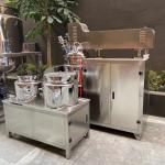 Skin Whitening Body Lotion Vacuum Emulsifying Machine 37kw 3600rpm