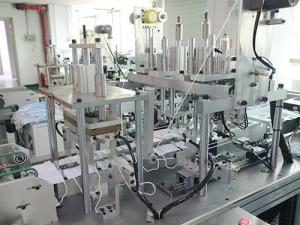 Fast Fully Automatic Face Mask Making Machine 100~120 PCS/Min