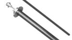 si3n4 Silicon Nitride Ceramic Integrated Heater Protection Tube In Aluminum