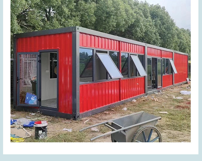 Container mobile house Mobile board house site office mobile house simple temporary