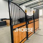 Luxury European 2.2m Mesh Stall Fronts Black Powder Coating