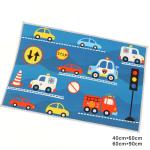 Crystal Velvet Kindergarten Children Playroom Rug Parking Lot Mat Crawling