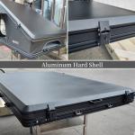 Family Camping Overland Triangle Rooftop Tent Aluminium Shell