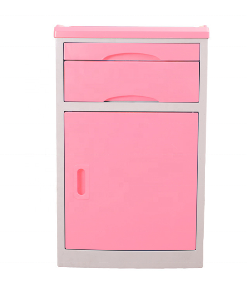 ABS Hot selling hospital bedside cabinet bedside cabinet for hospital