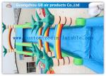 Colorful Funny Toy Kids Inflatable Water Slides For Outdoor Amusement Park