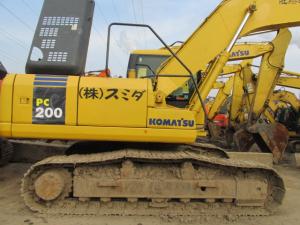 Quality Used Excavator Komatsu PC200-7 good condition wholesale