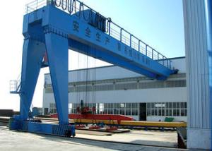 Quality Q235 Q345 Steels Semi Gantry Crane Lifting Equipment Electric Motors Driving wholesale