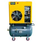 Air Cooling 7.5kw Belt Drive Screw Oil Injected Rotary Compressor