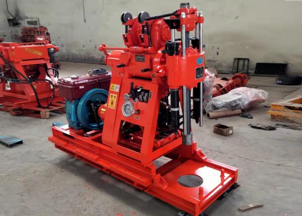 Multifunctional Geological Drilling Rig Machine , XY-1 Hard Rock Drilling