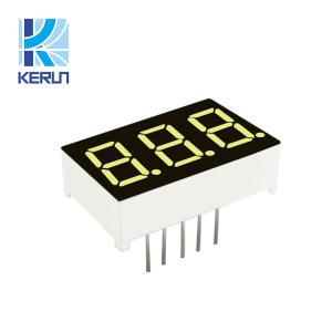 Quality 0.28 Inch 3 Digit Numeric LED Display Common Cathode Red Color wholesale