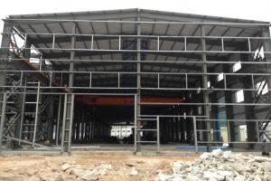 Quality Two Floors Steel Structure Workshop / Plant With Sliding Or Rolling Door wholesale