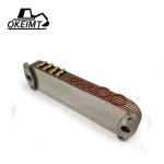 6151-61-2111 6D125-7P Komatsu Engine Oil Cooler core for Komatsu PC300-3 PC400-3