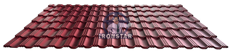 6 rib trapezoidal and glazed tile double layer roll forming machine for Slovakia