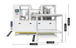 400gsm Ultrasonic Paper Bucket Making Machinery High Speed Disposable