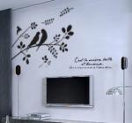 Funky Designer Computer designed Wall Flower Stickers G059