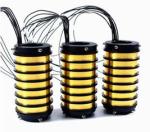 500Million Rotation Longlife Slip Ring 5000RPM 38mm Through Hole 16 Circuits